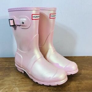 Hunter Pink Women's Winter & Rain Boots